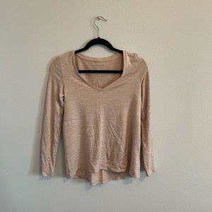 American Eagle Soft+Sexy Plush V-Neck Long Sleeve